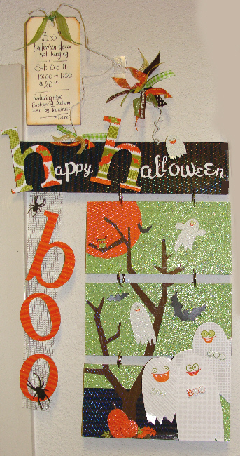 boo halloween wall decor