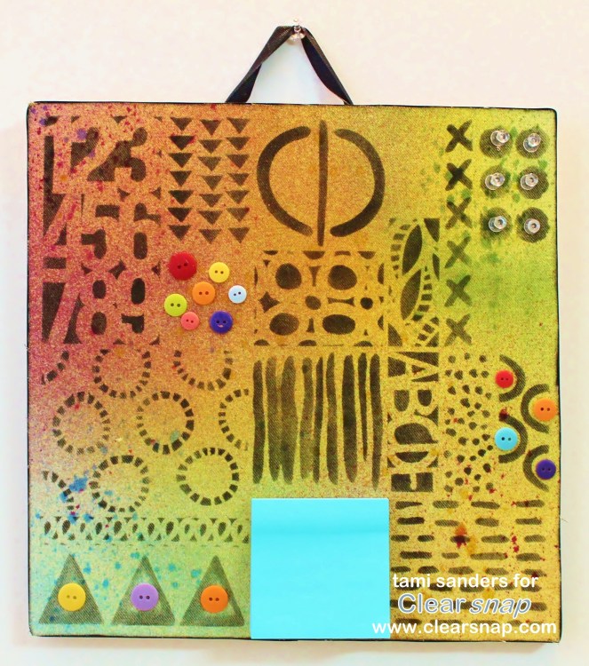 clearsnap_smoothfoam_blog hop_tami sanders_crafters ink_colorbox_dorm deco_memo board - wm