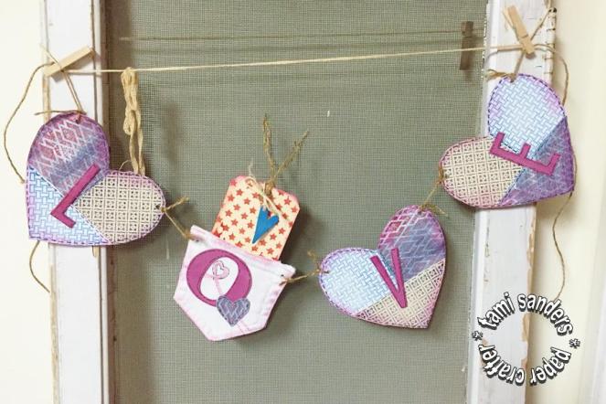 love banner - ann butler,colorbox,clearsnap,crafter's ink,blog hop,valentine,love,tami sanders - WM